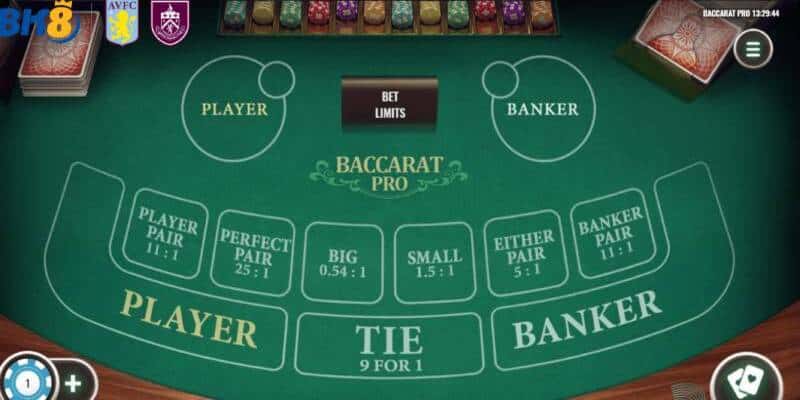 Cách để anh em chơi 1 ván bài Baccarat 