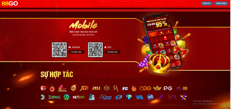 Hướng dẫn cụ thể cách tải app 88GO